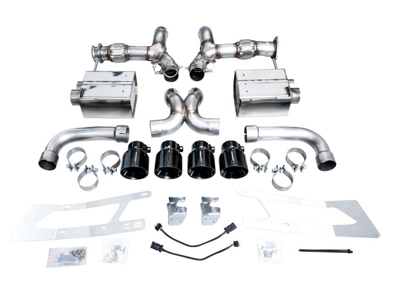 Chevrolet Corvette Z06 Performance Exhaust - AWE Tuning - SwitchPath Cat-Back - Diamond Black - `23-`27